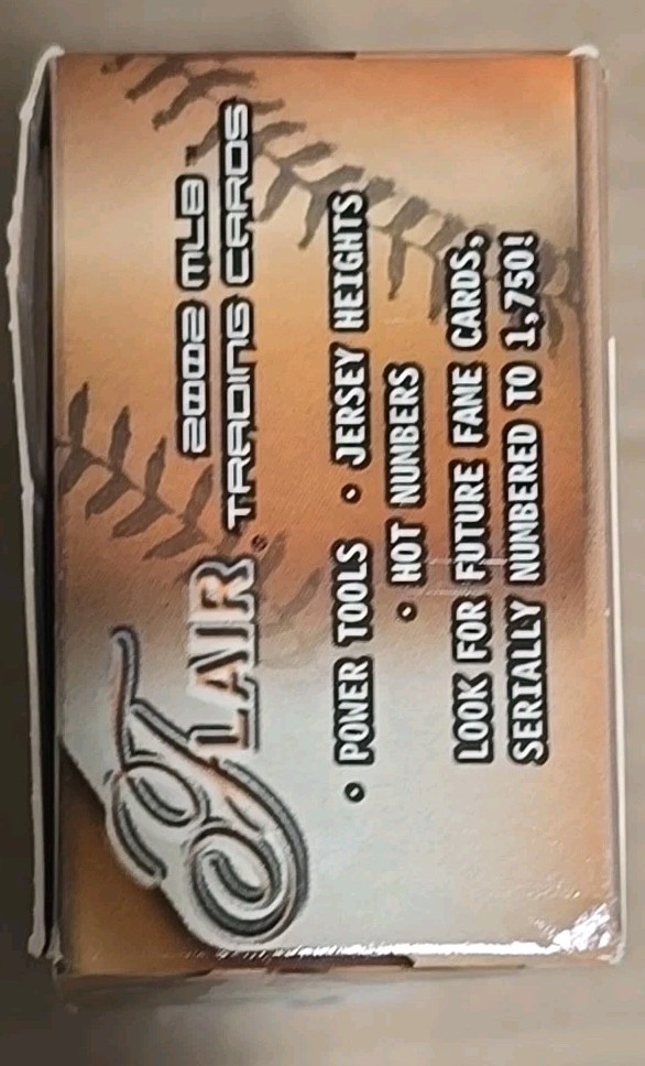 2002 Fleer Flair Baseball Box