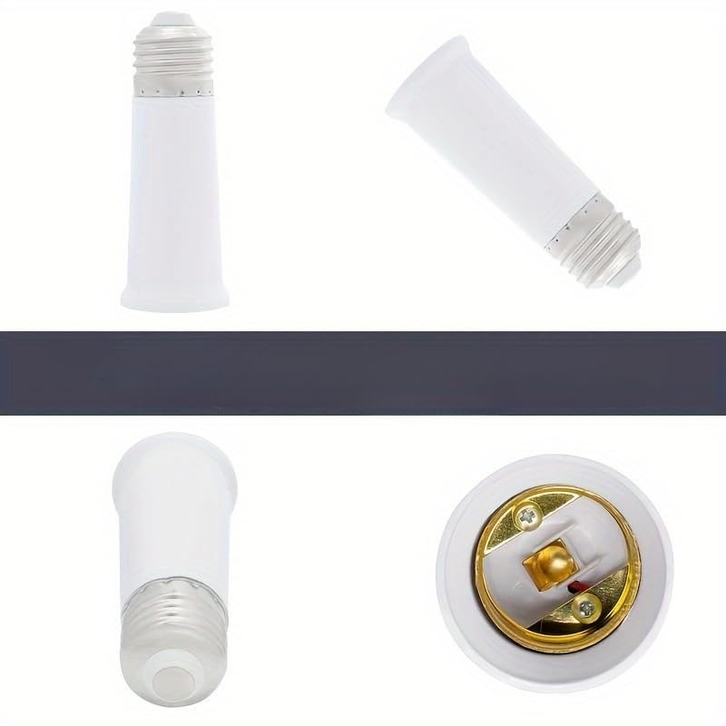 E26 Socket Extender, E26 Standard Medium Base,4.72 inch Extension Socket Adapter