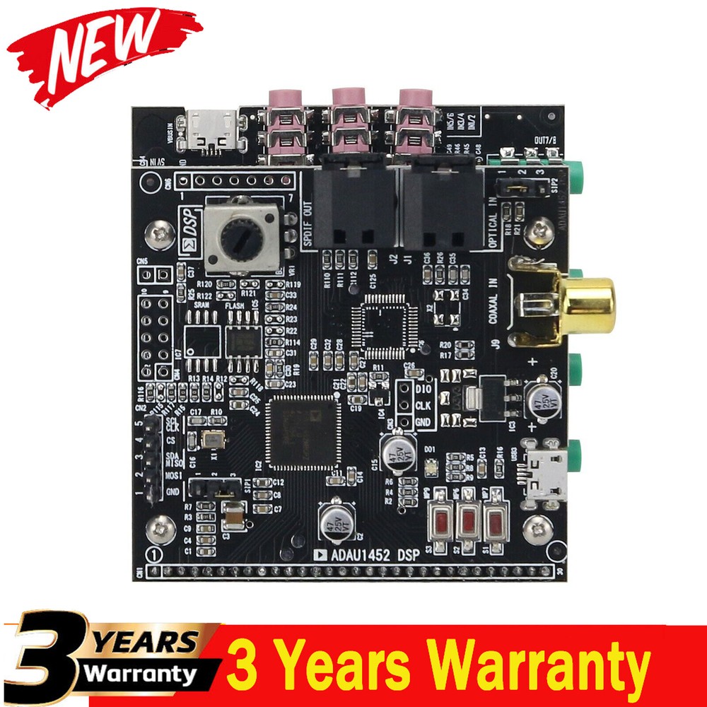ADAU1452-DSP Development Board CS42448 6 In 8 Out Decoder Board Support SPI I2C