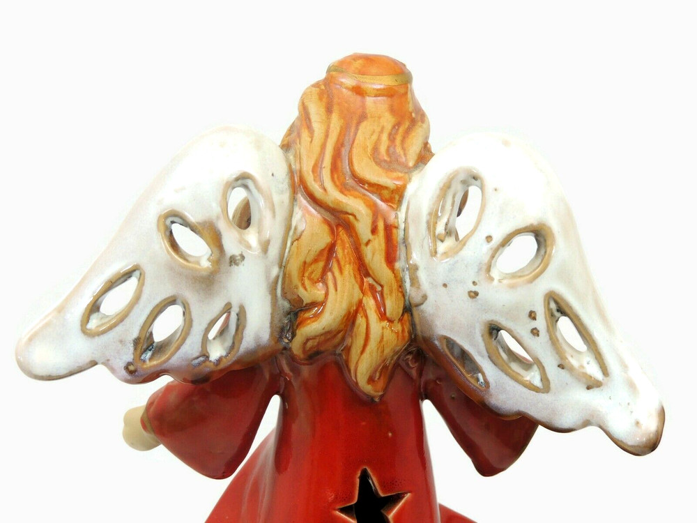 Ceramic Angel of Hope Luminary