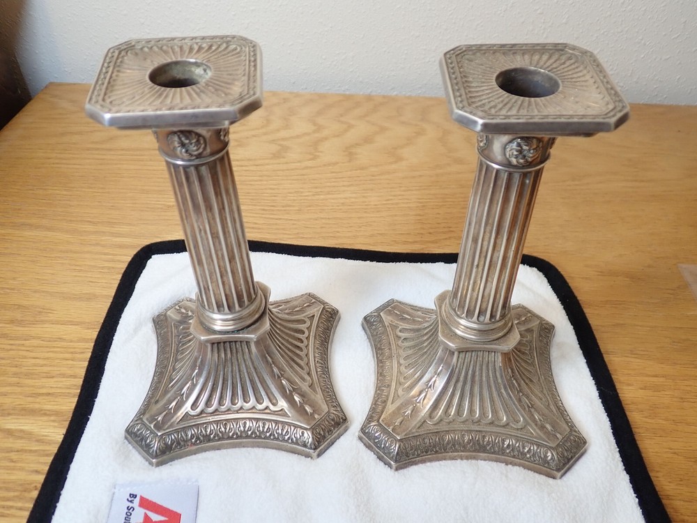 1895 Gorham Sterling SIilver Candlestick Set