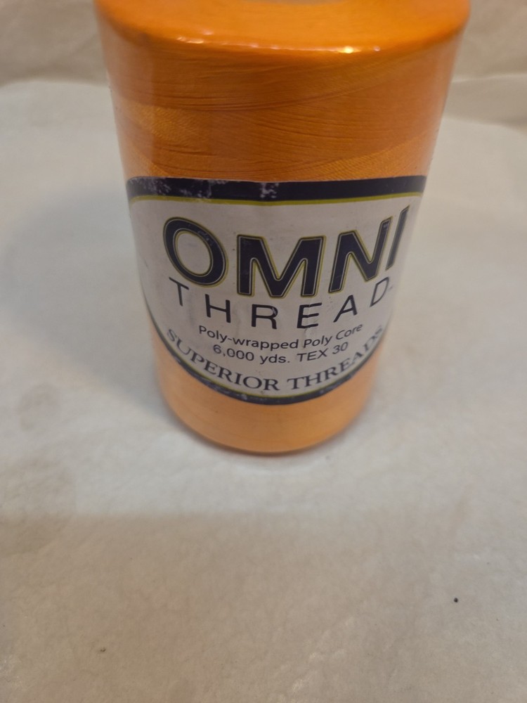 Omni-3055-Orange Glow-Polyester Thread 40wt 6000yd