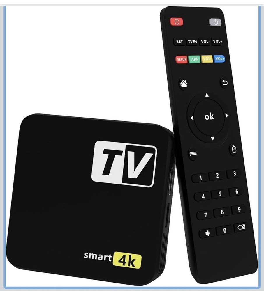 Elevate Entertainment: 4K Smart Streaming Device - Control TV with Remote & Apps