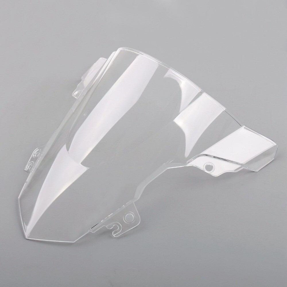 ABS Clear Double Bubble Windscreen Windshield Fit For 2015-2018 BMW S1000RR
