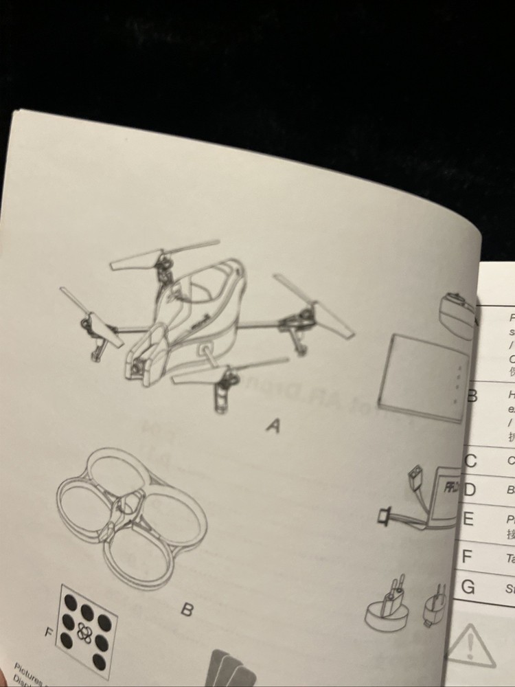 AR Drone Parrot User Manual Instructions Guide