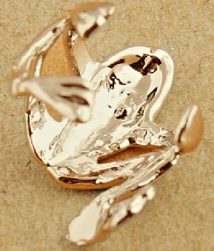 Gold Frog Ear Cuff - No Piercing Required - FAST US SHIPPER