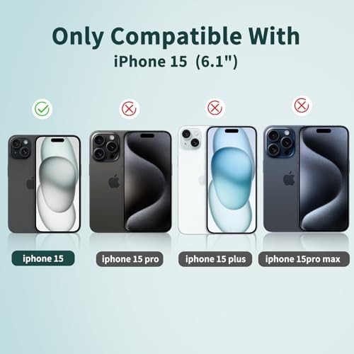 Anti Blue Light Screen Protector for 3 Pack Blue Light Blocking iPhone 15