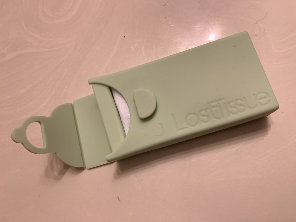 tissue Holder With Cloth Tissues