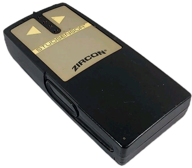 Vintage Zircon StudSensor 2 Denisty Dial Stud Finder Sensor Unit Tested Works