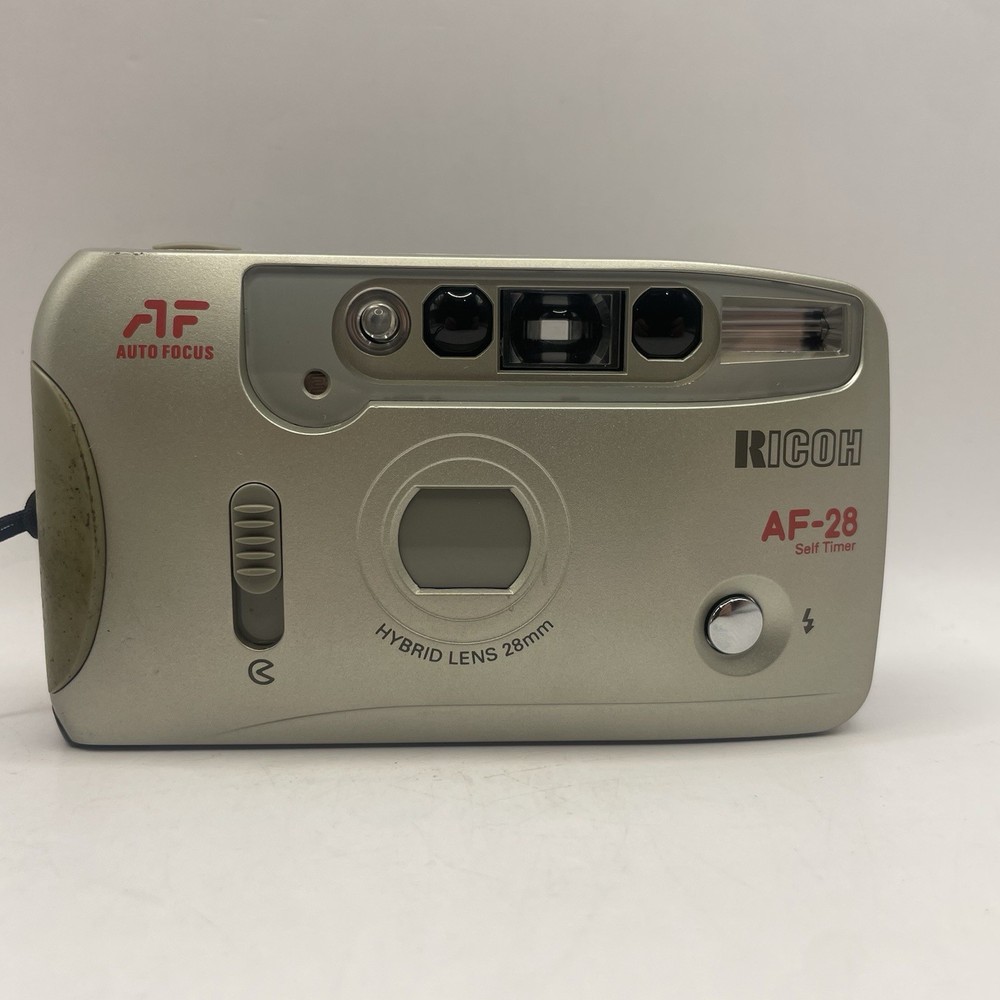Ricoh AF-28 Automatic 35mm AF Compact Camera Battery Tested Working
