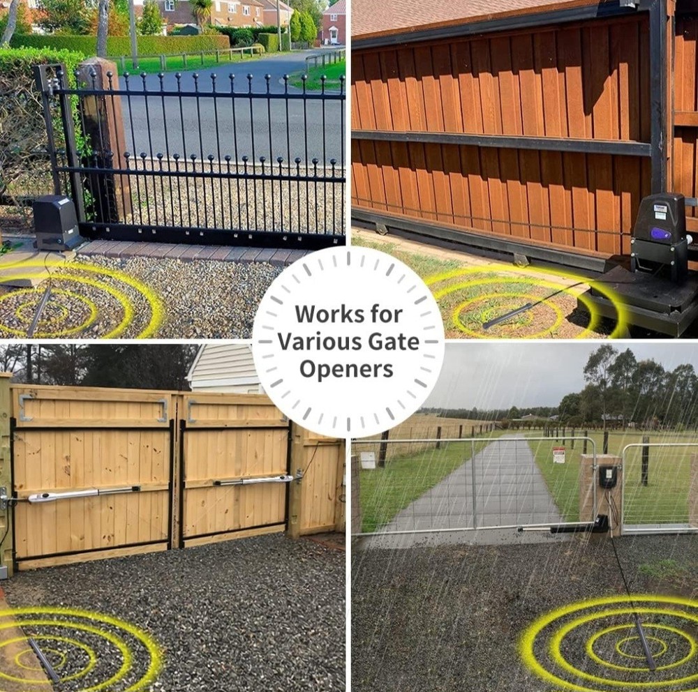 Vehicle Exit Wand Sensor with 50Ft Cable for Gate Opener Systems