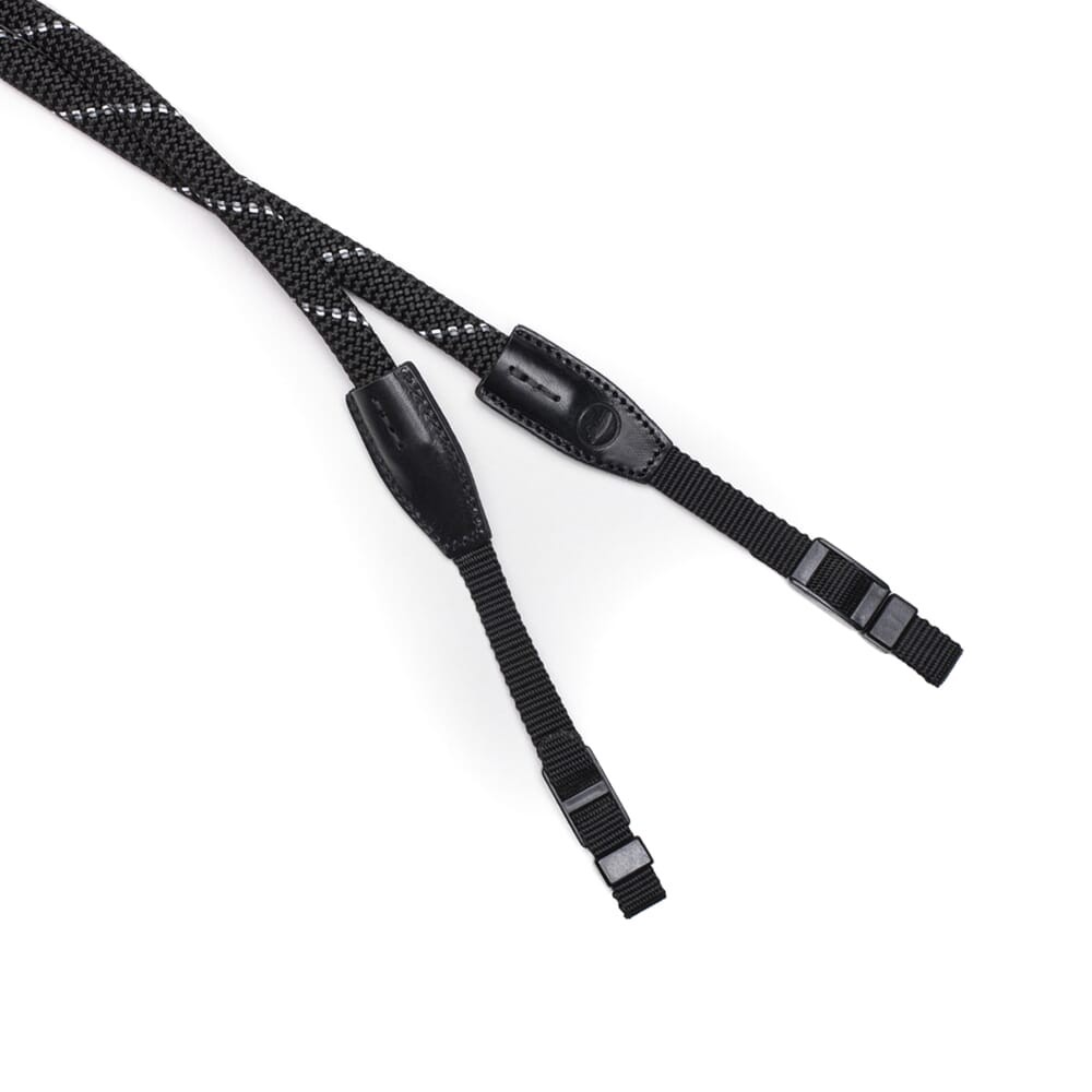 Leica Black Reflective 100cm Double Rope Camera Strap (19631)