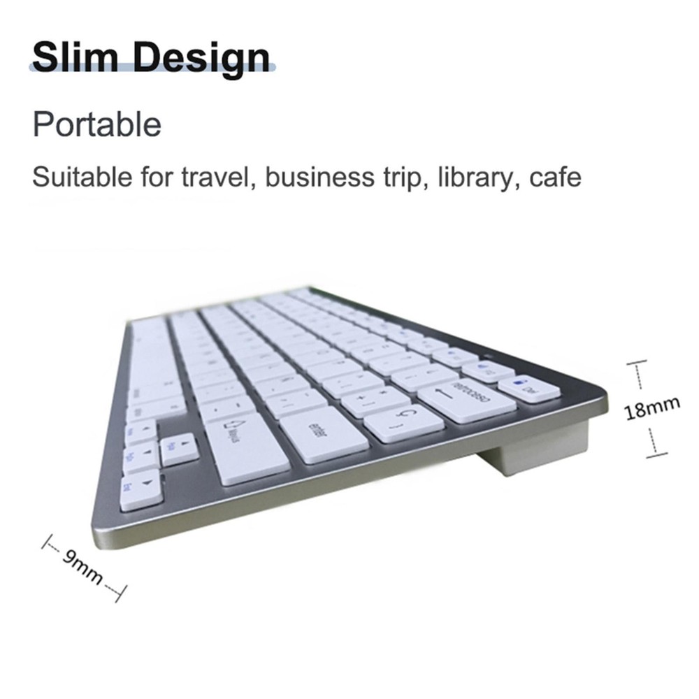 Portable Slim Korean 7 Keyboard