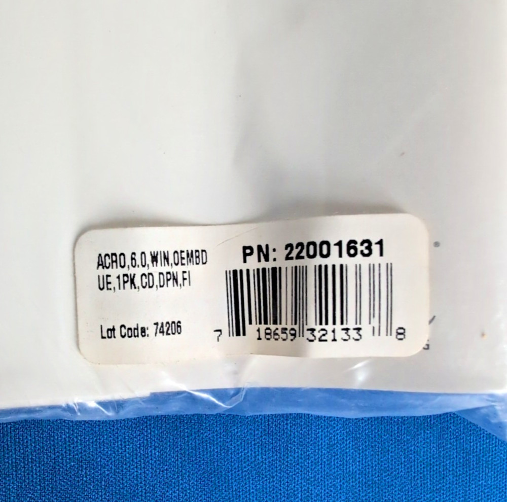 NEW - Adobe Acrobat 6.0 Standard WINDOWS - SEALED. FAST SHIP