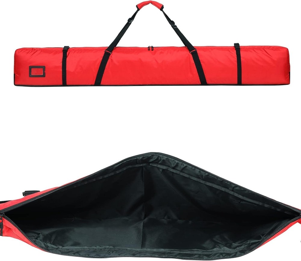 Lightweight Waterproof Ski Bag with Adjustable Handle - Perfect for 185cm