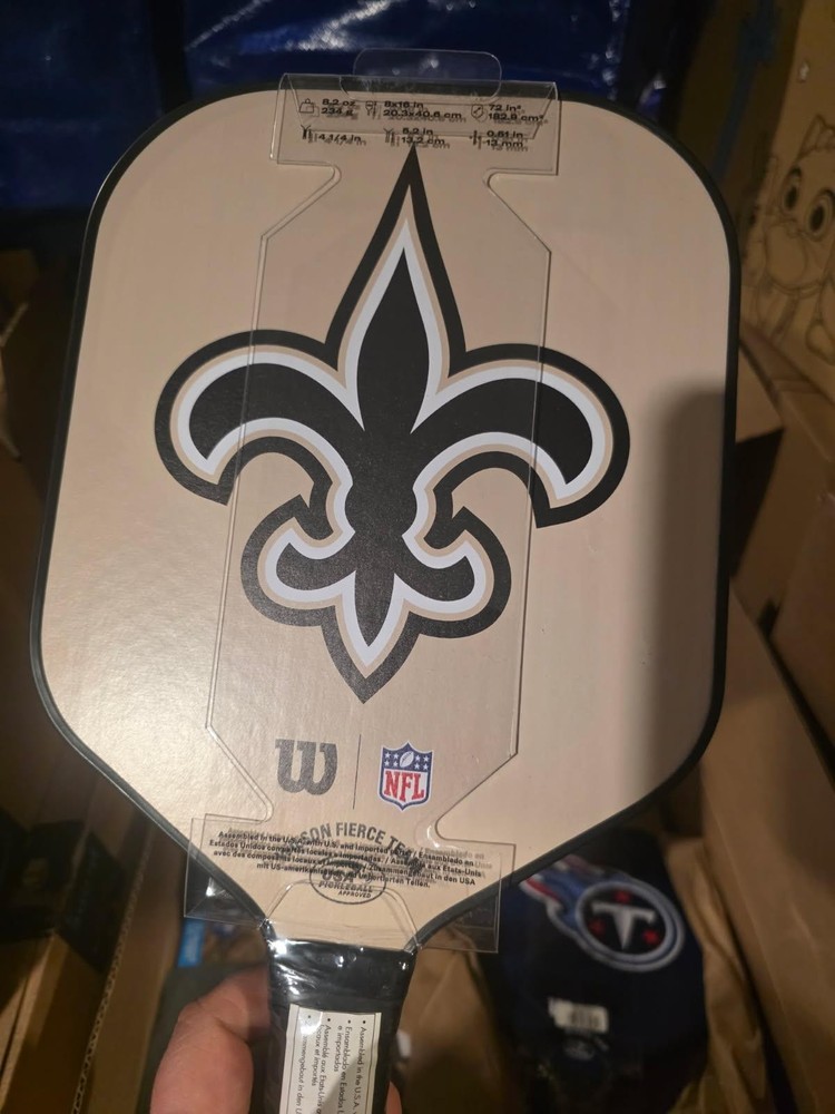 New Orleans Saints Pickleball Paddle