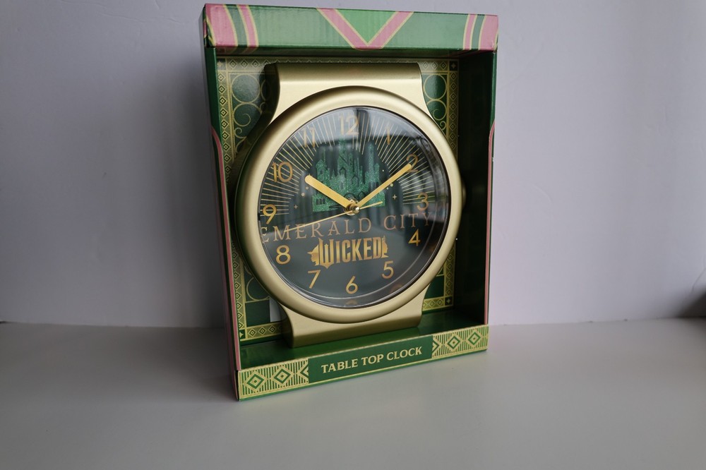 Wicked Emerald City Table Top Clock New Gift Idea