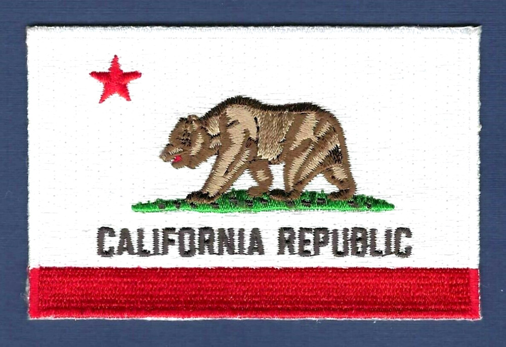 CALIFORNIA State Flag Patch