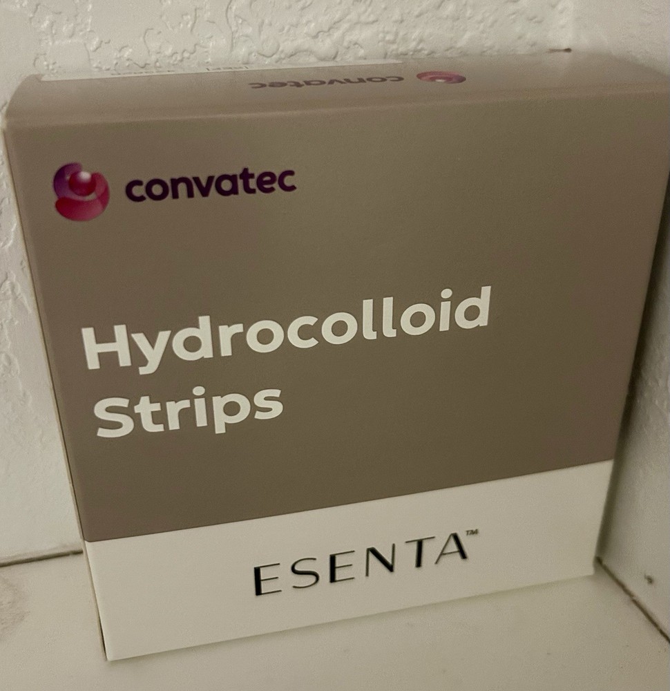 1 box of Convatec 423826 Hydrocolloid Strips Thin Curve