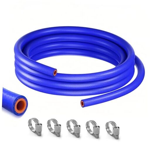 5/16"X5FT(ID:8MM) Silicone Heater Hose Blue and Red 5/16" ID-5Ft(ID 8mm)