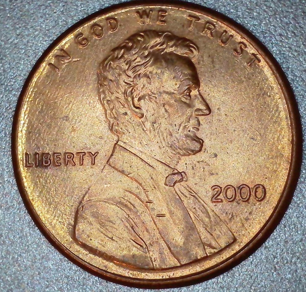 2000 LINCOLN CENT WIDE AM VARIETY