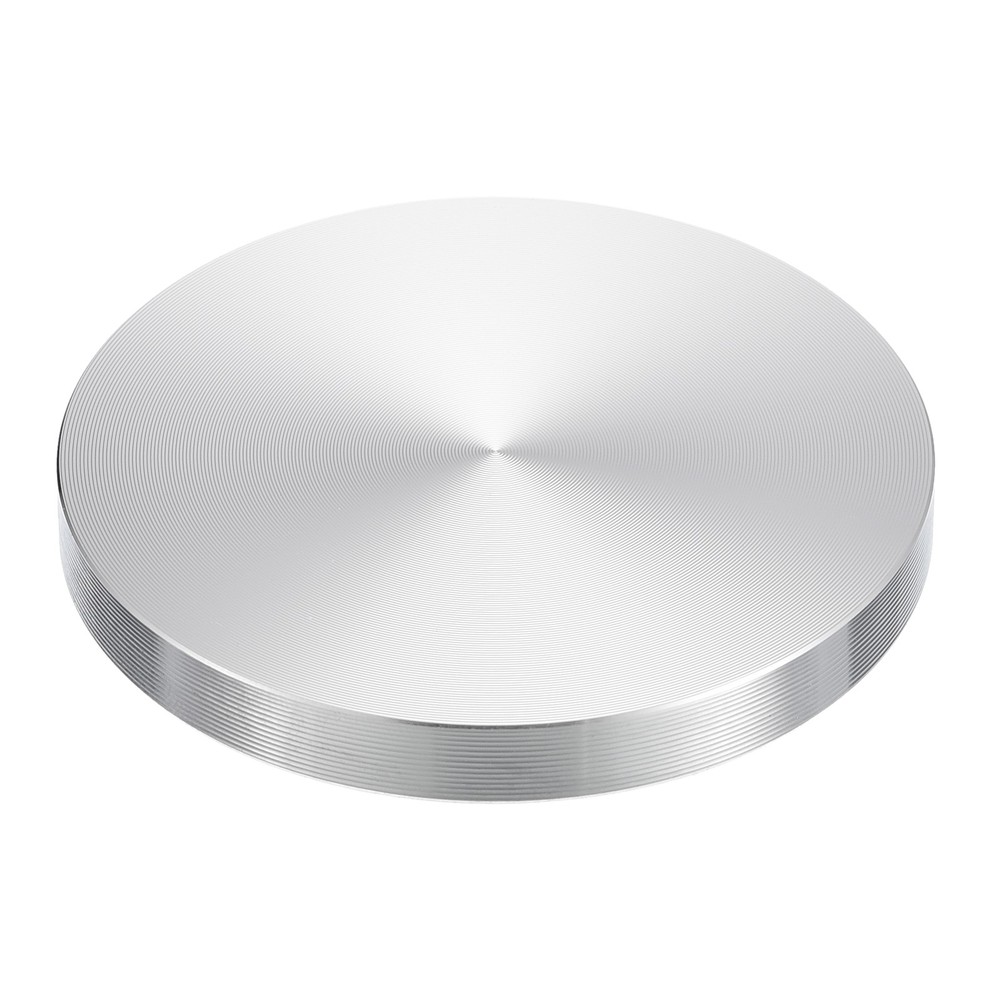 M10 Thread 60mm Diameter Round Shape Aluminum Disc Hardware 1pcs
