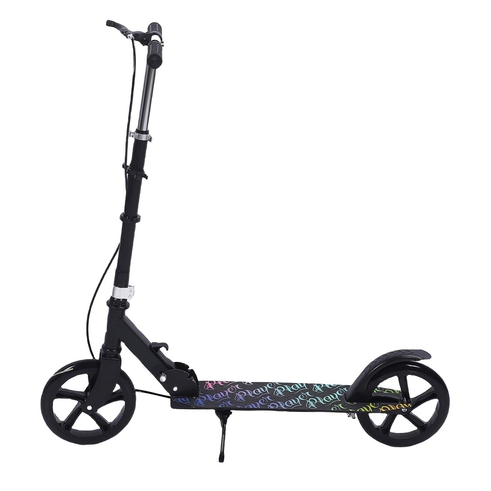 Scooter and Adults with Dual Brake System One Button Folding Adjustable Height
