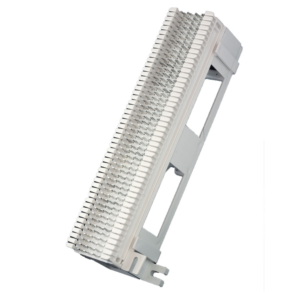 66 Punch Down Block Cat5e with Mount & Designation Strips