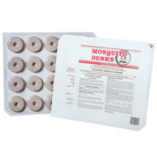 20 Summit BTI Mosquito Control Dunks Bactimous ~ Kill Mosquitoes & Larvae