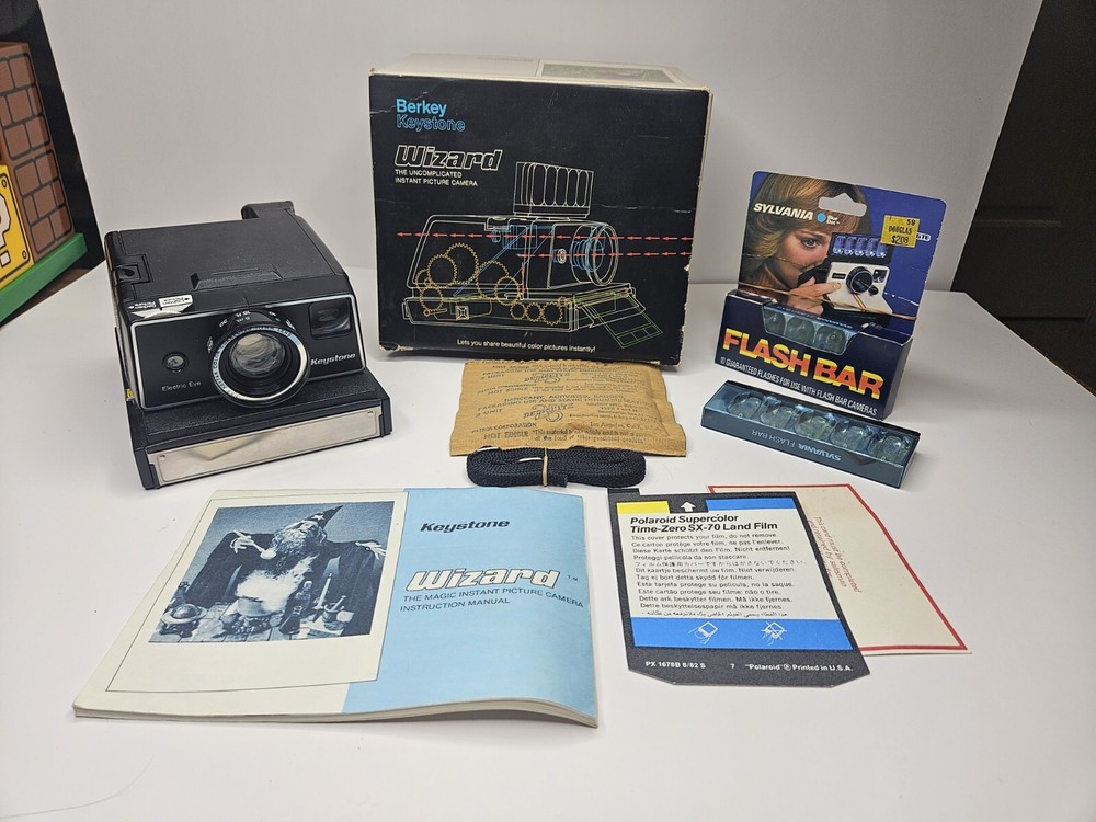 Berkey Keystone Wizard XF 1000 Vintage Camera - Untested