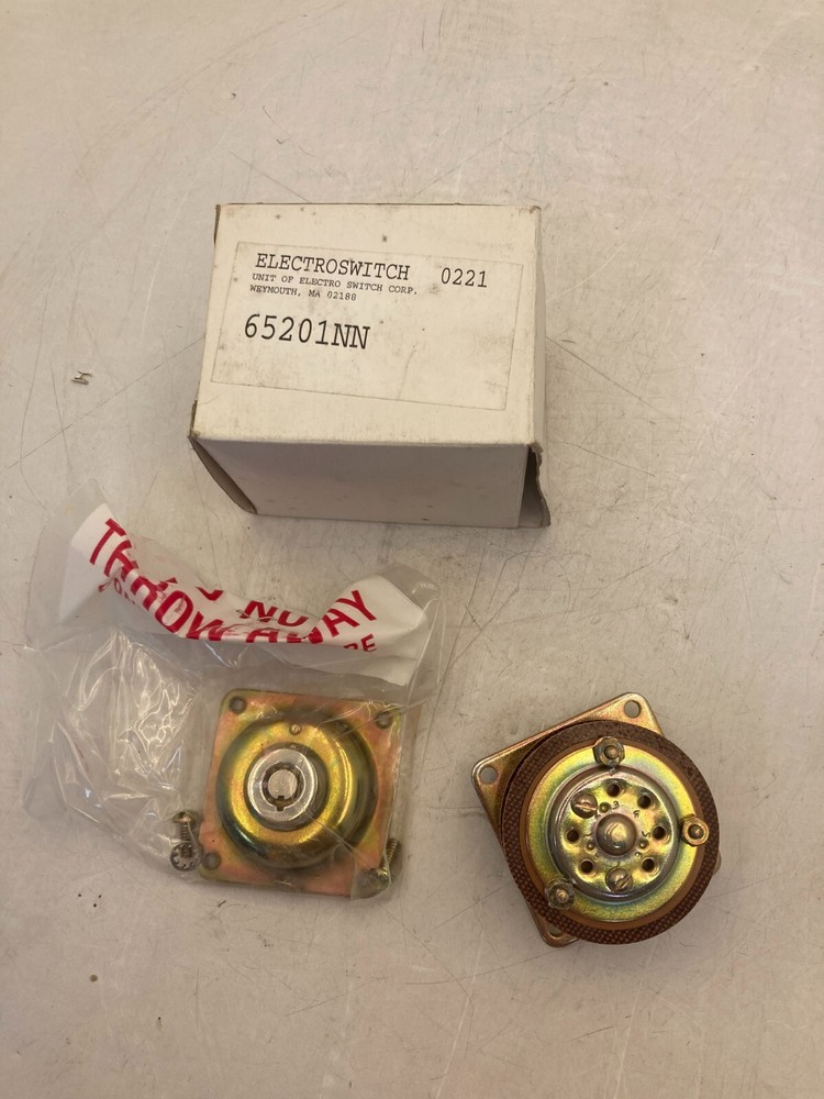 ELECTROSWITCH 65201NN ROTARY SWITCH NIB