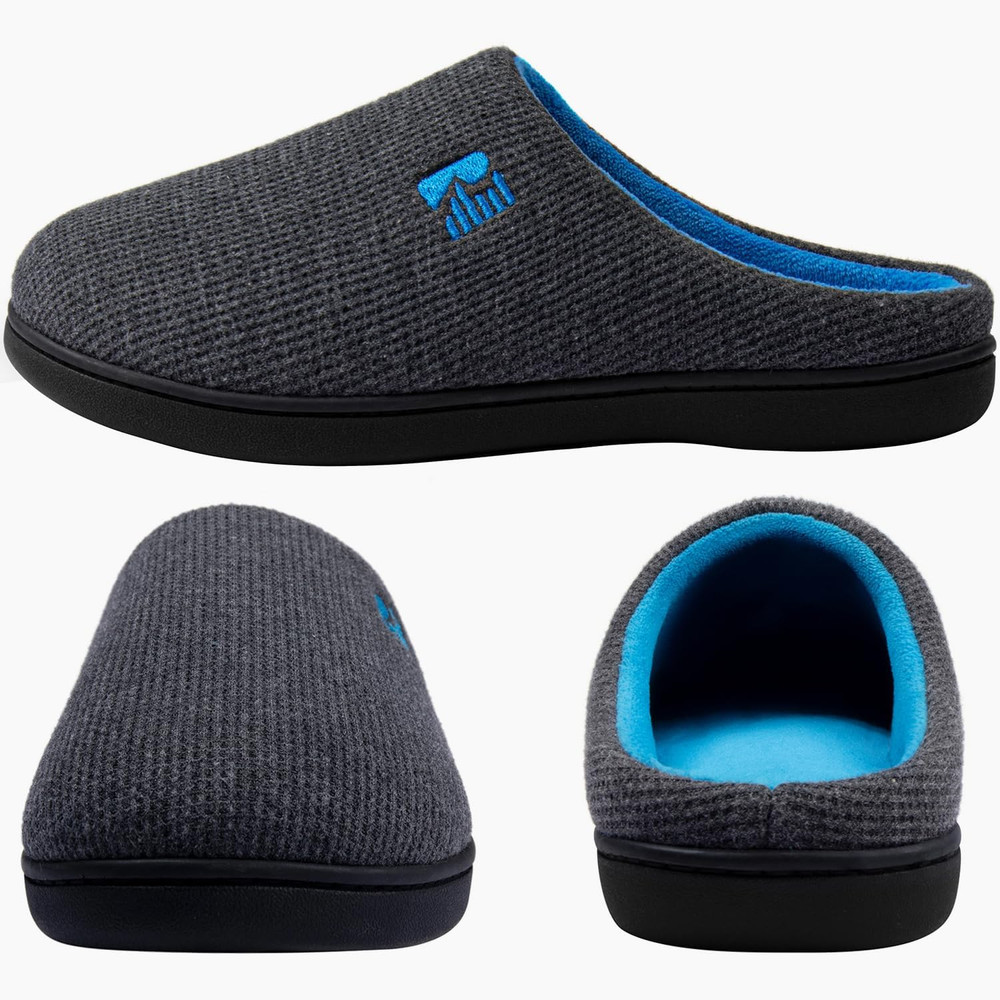 Rockdove Men'S Original Two-Tone Memory Foam Slipper