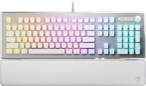 PC Accessory: Keyboard - Turtle Beach Vulcan II Linear Gaming Keyboard - White [