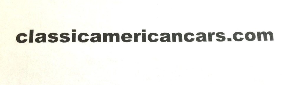 CLASSICAMERICANCARS.COM     DOMAIN NAME FOR SALE !!     BRANDABLE !