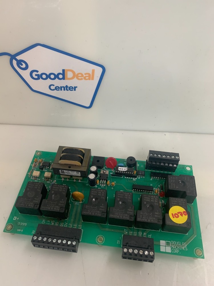 Douglas Machines Control Board Dishwasher 0399