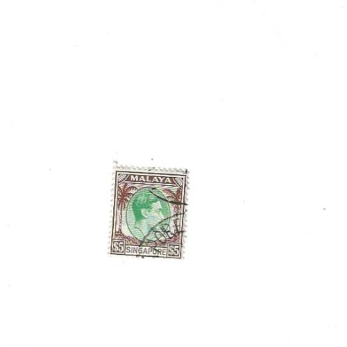 British Singapore Stamp # 20 used  VF $5