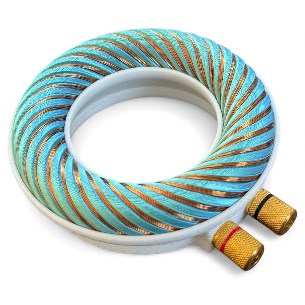 Rodin coil Scalar Wave toroidal field generator module