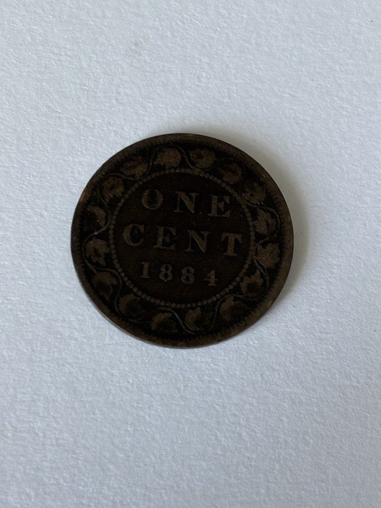 1884 Canada Large Cent – Queen Victoria