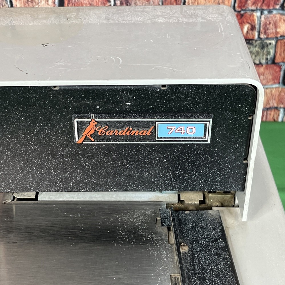 vintage Cardinal 740 Detecto Printer Powers on untested, Scale truck