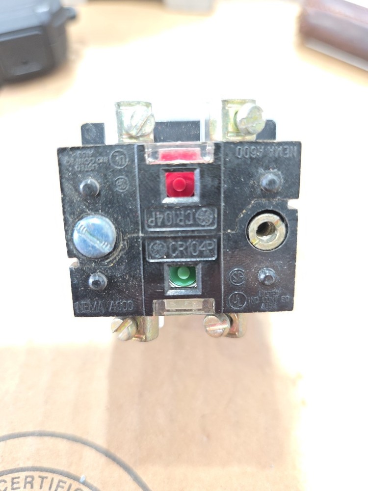 General Electric CR104P Switch