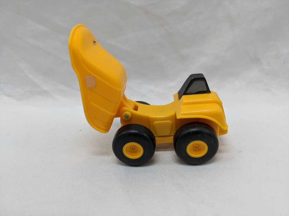 Toy State Yellow Plastic Dump Truck 2"