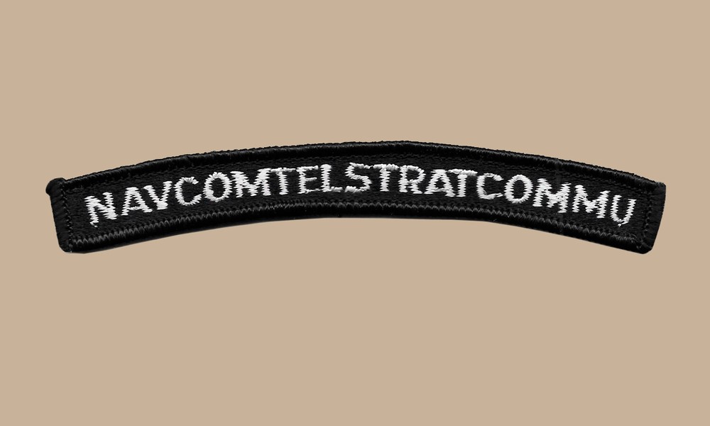 Naval Computer & Telecommunications Strategic Communications Unit UIM Rocker