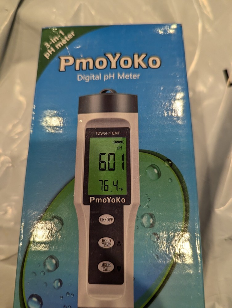 PmoYoKo Digital pH Meter: 3 in 1 pH meter