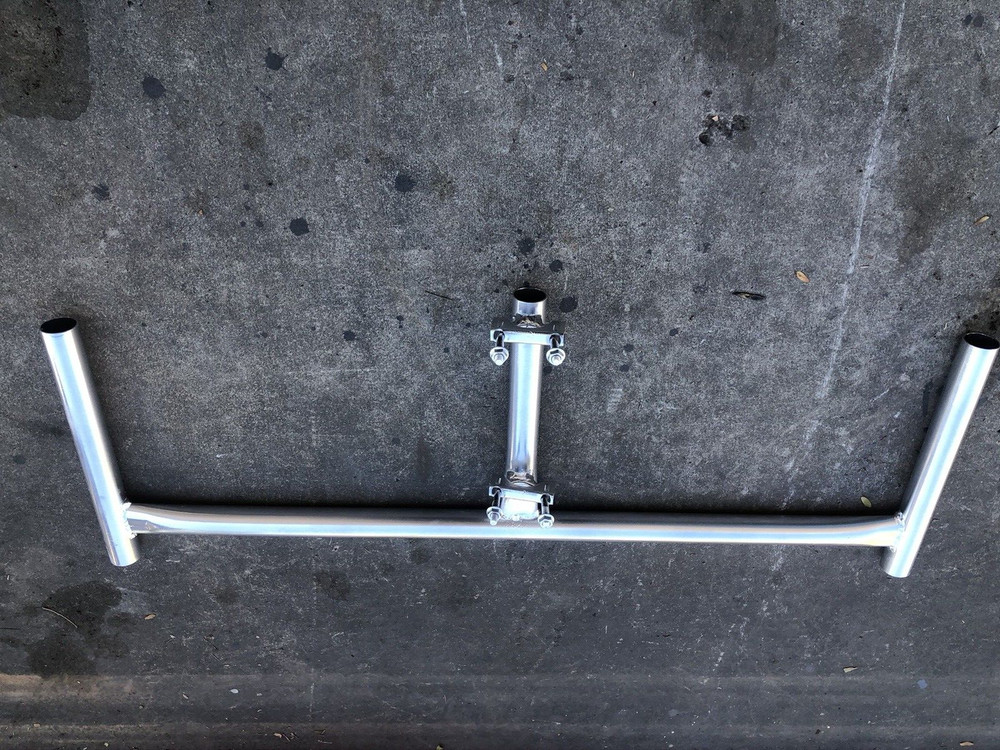 Antenna, Tower cross member dual antenna mount