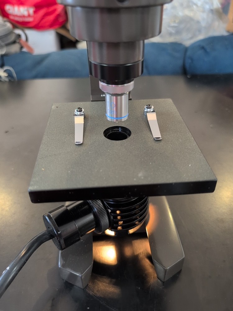 Swift Instruments Microscope With Objective 10 0.25 TESTED
