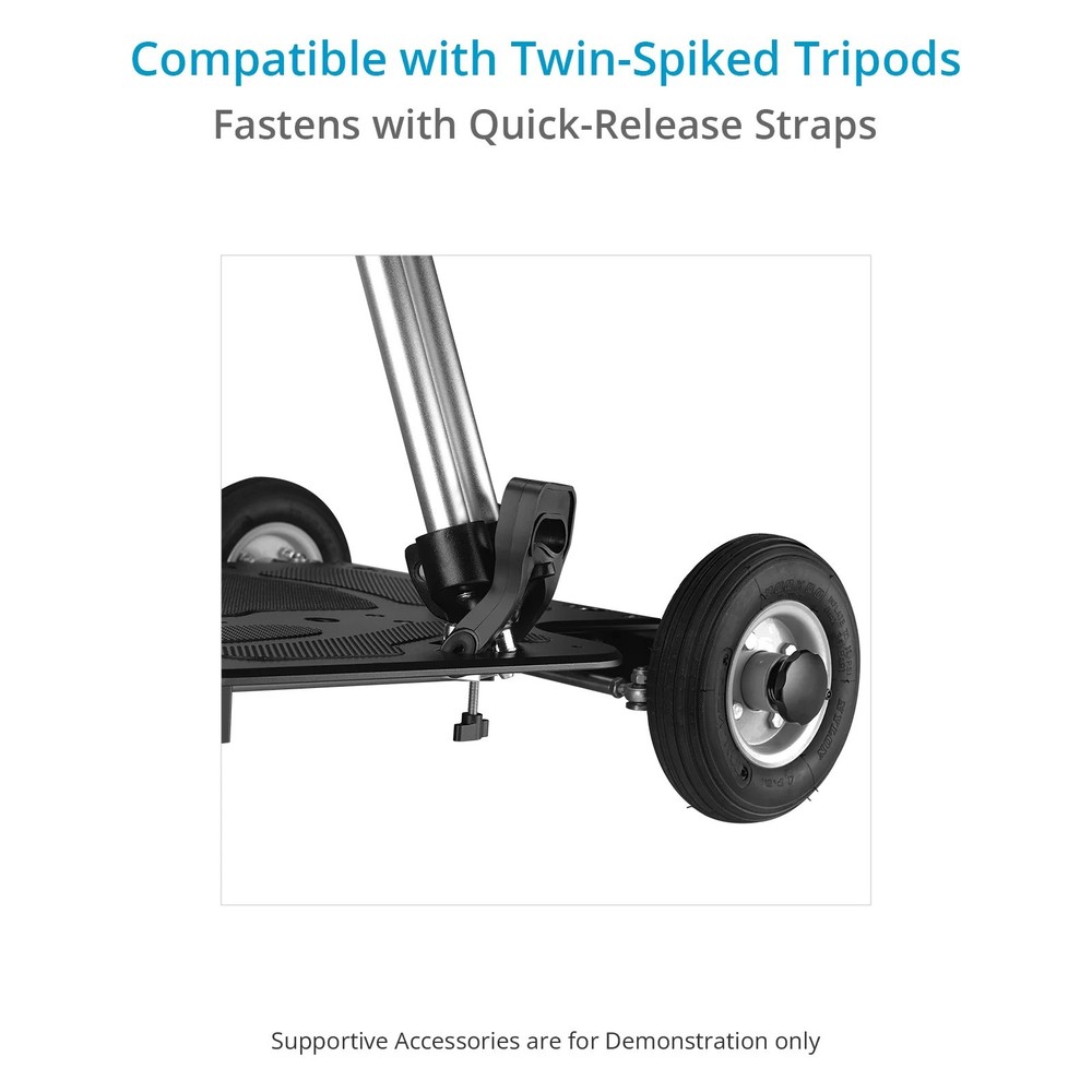 Proaim Foldable Floor/Track Video Camera Platform Dolly for Filmmakers