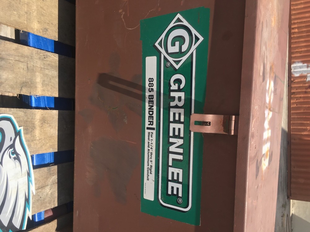 greenlee 885 rigid pipe bender