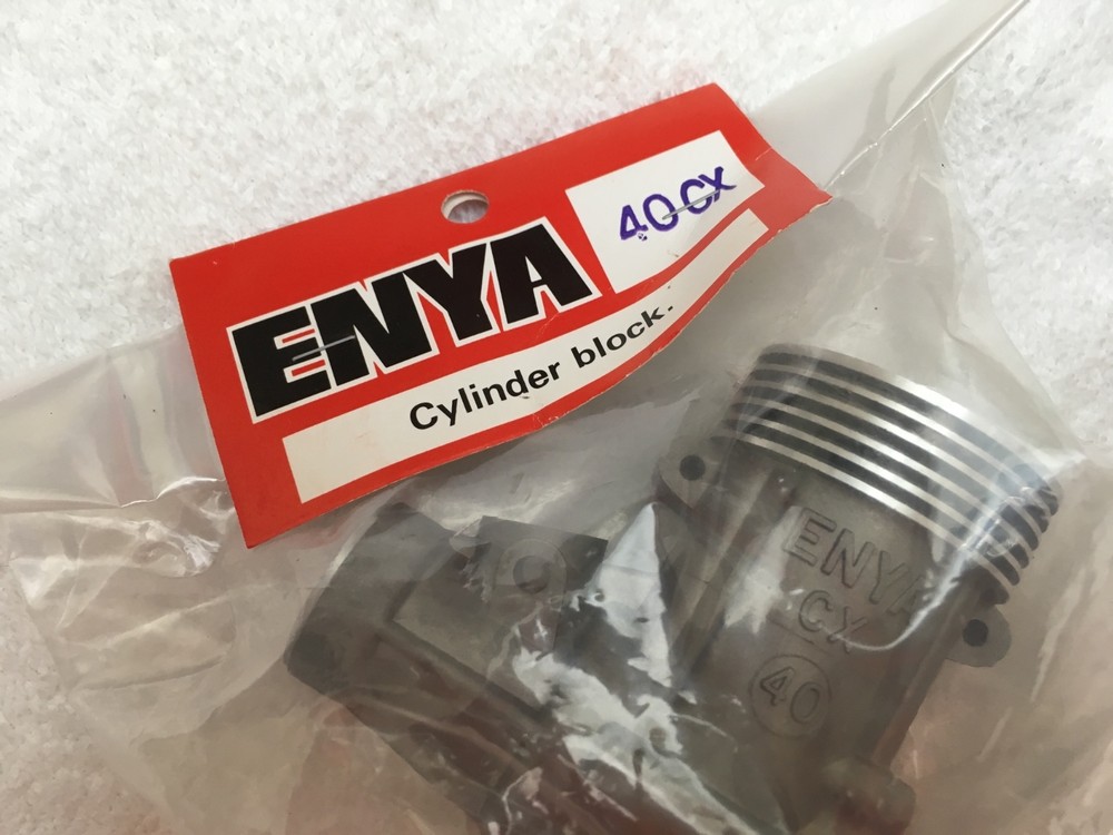 ENYA .40CX MODEL 6201  CRANKCASE ASSY NIP LESS BRGS