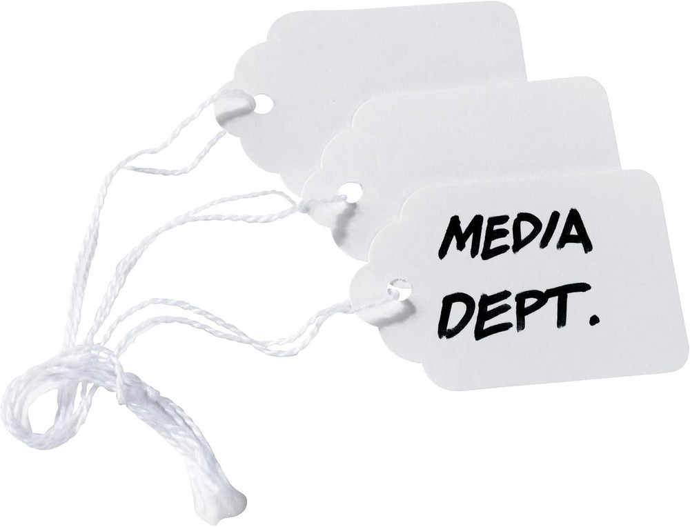 Avery String Tags 100 Pack 1.75x1.09 Inch