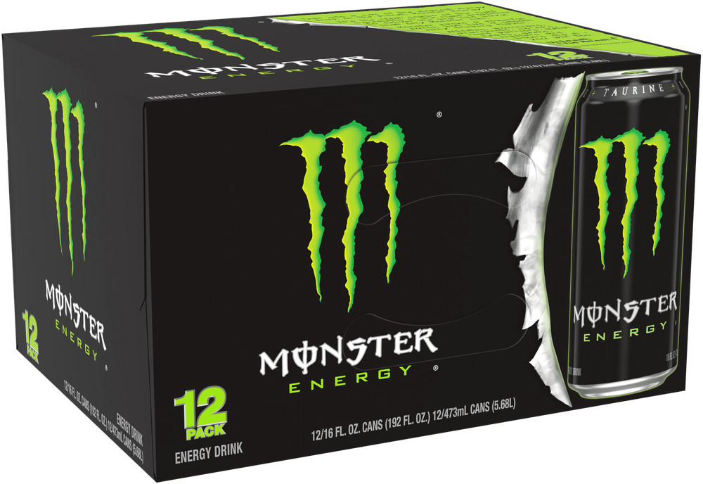 Original, Energy Drink, 12 Count, 16 Fl Oz